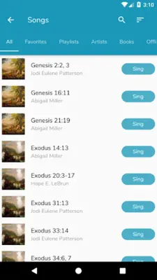 Scripture Singer android App screenshot 3