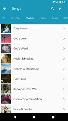 Scripture Singer android App screenshot 4